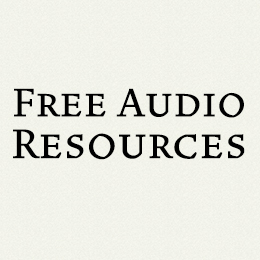 Free Audio Resources Button 210 x 210